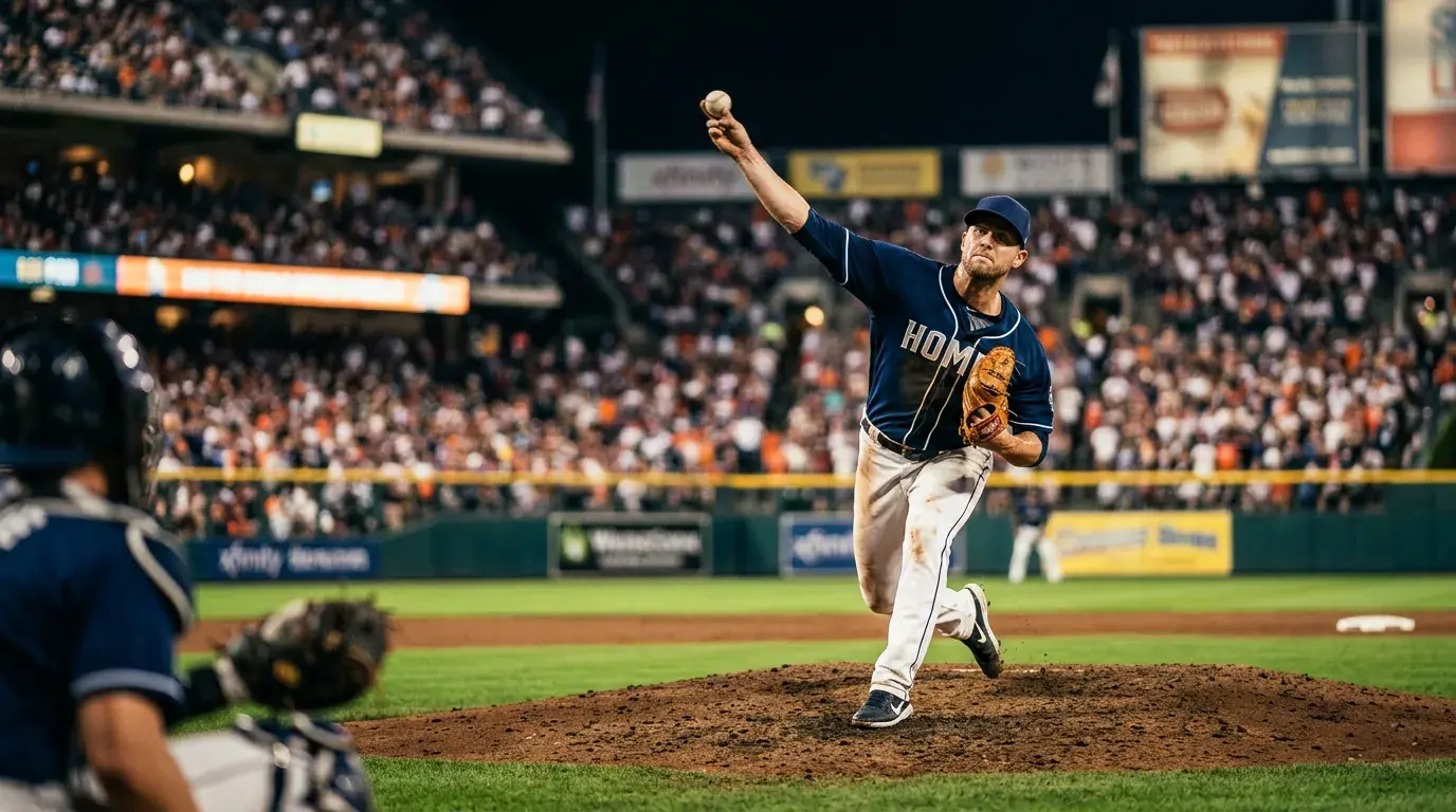 Бейзбол залози MLB — питчер на хълма по време на постсезонен мач