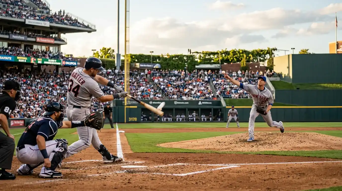 MLB питчър записва страйкаут от хълма — основен компонент във формулата на FIP