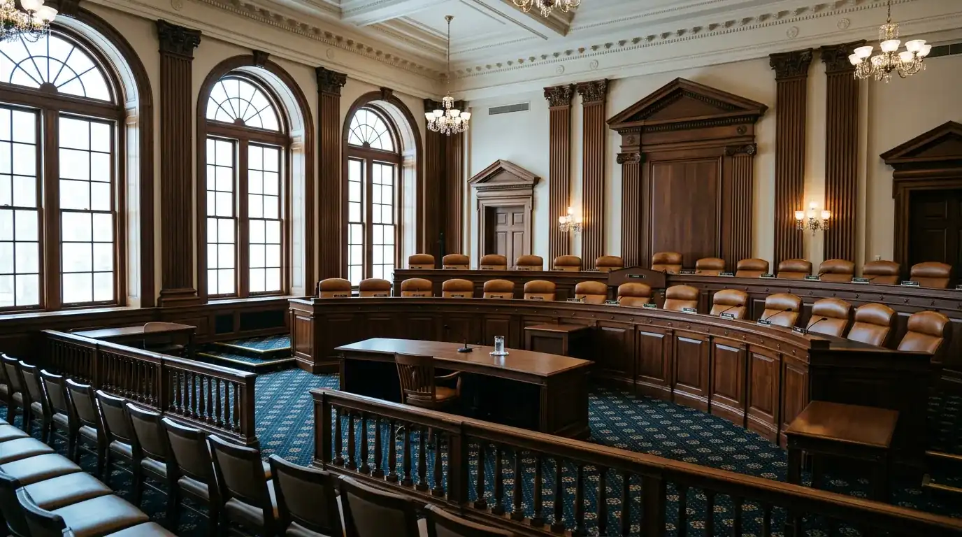 Зала на Senate Commerce Committee в Капитолия — изслушване по MLB integrity въпроси