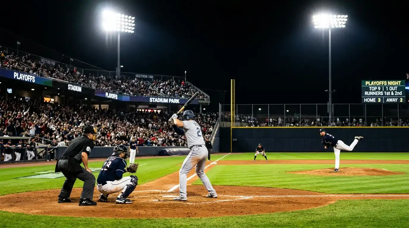 MLB плейоф мач под прожекторите на стадиона — Wild Card серия от 12 отбора